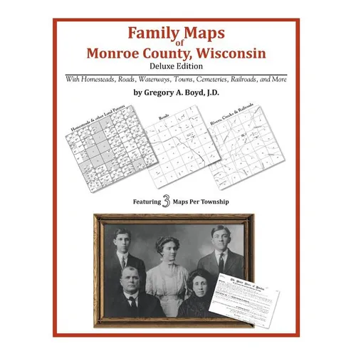 Family Maps of Monroe County, Wisconsin
