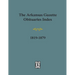 Arkansas Gazette Obituaries Index, 1819-1879.