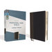 Niv, Personal Size Bible, Large Print, Leathersoft, Black, Red Letter Edition, Comfort Print