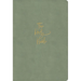 KJV Super Giant Print Reference Bible, Sage Suedesoft Leathertouch, Indexed