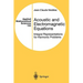 Acoustic and Electromagnetic Equations: Integral Representations for Harmonic Problems