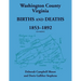 Washington County, Virginia Births and Deaths, 1853-1892 (incomplete)