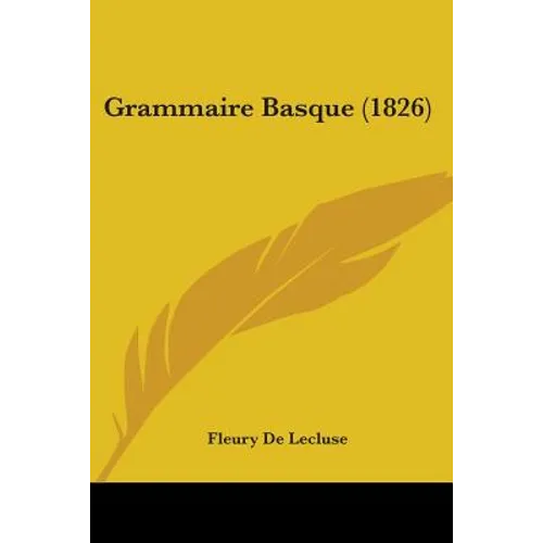 Grammaire Basque (1826)