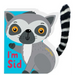 Little Tails: I'm Sid the Lemur: Board Book with Plush Tail