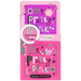 Shiny Vinyl Stroller Books Set - Pink