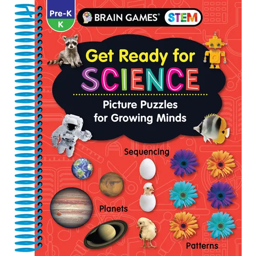 Brain Games Stem - Get Ready for Science: Picture Puzzles for Growing Minds (Workbook)