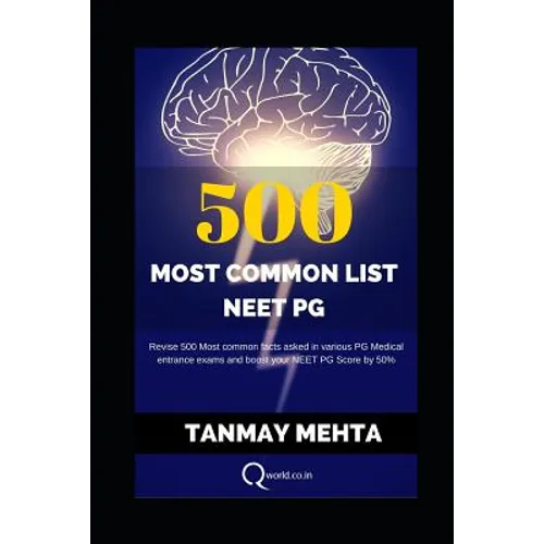 500 Most Common List For NEET-PG