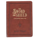 The Sword and Shield a 40 Day Devotional for Men, Vegan Leather