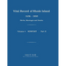 Vital Record of Rhode Island 1636-1850: Births, Marriages and Deaths: Newport