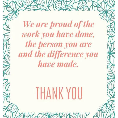 Retirement book to sign (Hardcover): Happy Retirement Guest Book, thank you book to sign, leaving work book to sign, Guestbook for retirement, message