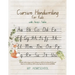 Cursive Handwriting for Kids with Aesop's Fables: Simple italics copywork to help your child write beautifully and improve their vocabulary while enjo