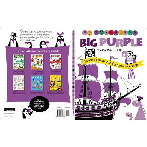 Ed Emberley's Big Purple Drawing Book