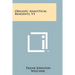 Organic Analytical Reagents, V3