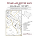 Texas Land Survey Maps for Colorado County
