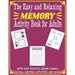 The Easy and Relaxing Memory Activity Book for Adults With Easy Puzzles, Brain Games, Sudoku, Writing Activities And More: Spot the Odd One Out, Logic