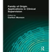 Family of Origin Applications in Clinical Supervision