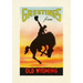 Vintage Lined Notebook Greetings from Old Wyoming, Bronco