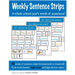 Weekly Sentence Strips