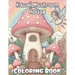 Kawaii Mushroom House Coloring book: Cute and Magical Mushroom houses Coloring Pages for all ages, Women, Teens, and Kids, Your Path to Stress Relief