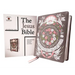 The Jesus Bible Artist Edition, Niv, Leathersoft, Gray Floral, Comfort Print
