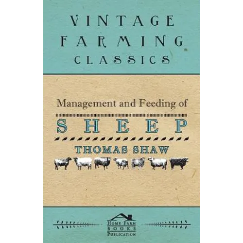 Management and Feeding of Sheep