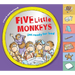 Five Little Monkeys Get Ready for Bed Touch-And-Feel Tabbed