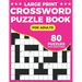 Crossword Puzzle Book: A Unique Crossword Puzzle Book For Seniors With Easy-To-Read 80 Large Print Puzzles And Solutions For Adults And Senio