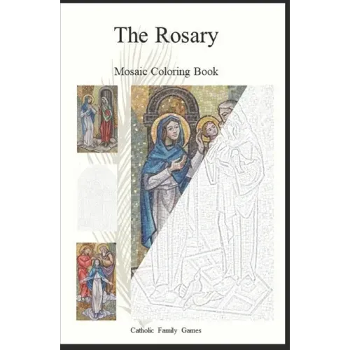 The Rosary Mosaic Coloring Book