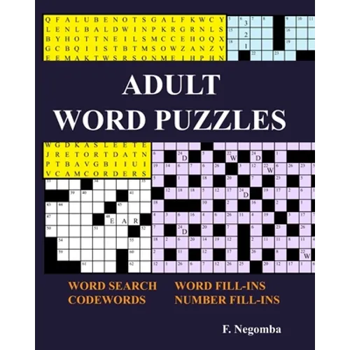 Adult Word Puzzles
