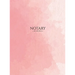 Notary Journal: Hardbound Public Record Book for Women, Logbook for Notarial Acts, 390 Entries, 8.5" x 11", Pink Blush Cover