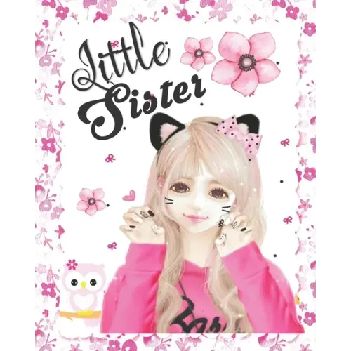 Little Sister: Puzzle Game Spot the Differences Maze Sudoku Word Search are Children Activities Book for Young Preschool Kids Age 4-8
