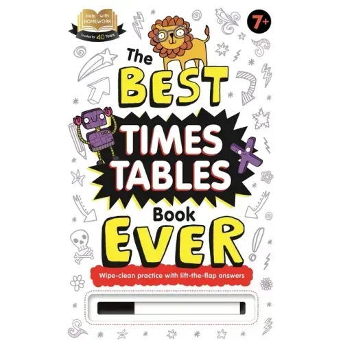 The Best Times Tables Book Ever: Wipe-Clean Workbook