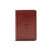 KJV Large Print Compact Reference Bible, Brown Leathertouch
