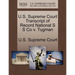 U.S. Supreme Court Transcript of Record National S S Co V. Tugman