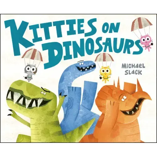 Kitties on Dinosaurs