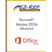 Microsoft Access 2016 - Advanced: Student Manual (Black & White)