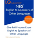NES English to Speakers of Other Languages: One Full Practice Exam - Free Online Tutoring - Updated Exam Questions