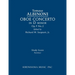 Oboe Concerto in D minor, Op.9 No.2: Study score