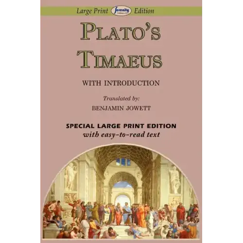 Timaeus (Large Print Edition)