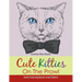 Cute Kitties On The Prowl - Adult Coloring Books Cats Edition
