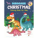 Dinosaur Christmas Coloring Book for Kids Ages 4-8: Stocking Stuffers for Boys and Girls.
