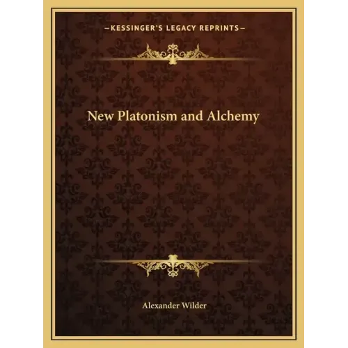 New Platonism and Alchemy