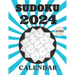 2024 hard Sudoku calendar: 366 challenging Sudoku puzzles With Full Solutions, one puzzle every day of the year, Gift Ideas for Teens, Adults, an