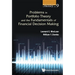Problem Portfolio Theory & Fundamental Fin Decision Making