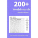 200+ Difficult World search Puzzles Hard: World search puzzle book for Kids & adults