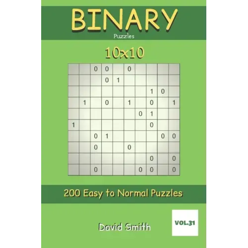 Binary Puzzles - 200 Easy to Normal Puzzles 10x10 vol.31