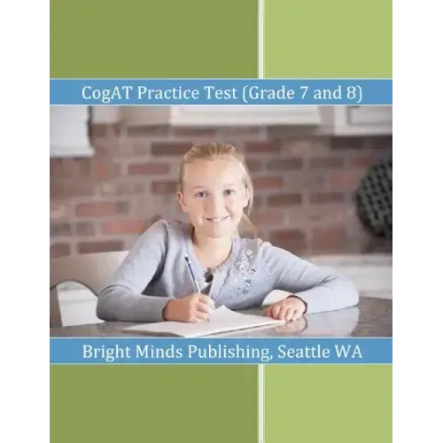 Cogat Practice Test (Grade 7 and 8)