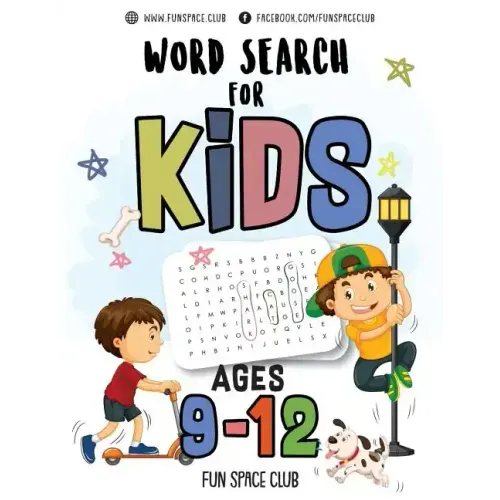 Word Search for Kids Ages 9-12: Word Search Puzzles for Kids Activity Books Ages 9-12 Grade Level 4 5 6 7