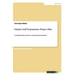 Charity Golf Tournament Project Plan: A detailed project plan of a charity golf tournament
