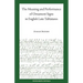 The Meaning and Performance of Ornaments in Lute Tablature
